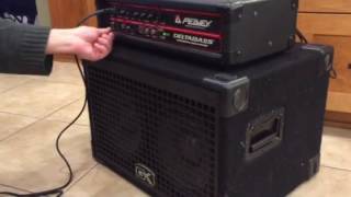 Video thumbnail for Peavy Delta Bass 160 head and Gallien-Krueger GK210BLX cab by Dan Bruski