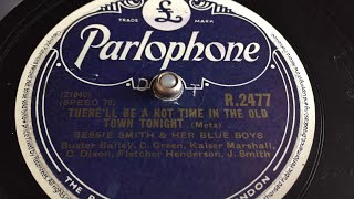 Bessie Smith - There&#39;ll Be A Hot Time In The Old Town Tonight - 78 rpm - Parlophone R2477