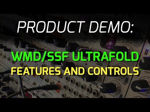 WMD / SSF ULTRAFOLD - Features and Controls