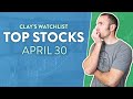 Top 10 Stocks For April 30, 2024 ( $IBRX, $CAUD, $NIO, $SINT, $TSLA, and more! )