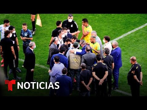 El COVID-19 hace acto de presencia en un partido de fútbol | Noticias Telemundo