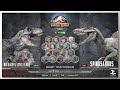 T Rex Vs Spinosaurus With Healthbars