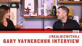 REAL BIZ WITH REBECCA JARVIS 2016 | GARY VAYNERCHUK INTERVIEW