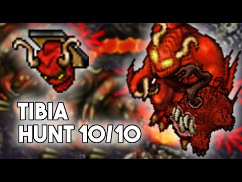 [PL] Tibia | Hunt 10/10 Loot Prey | Demon, Vexclaw #40 (Ferumbras Ascension)