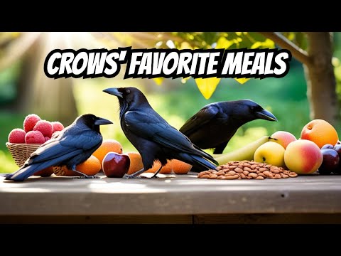 The Best Foods for Feeding Crows