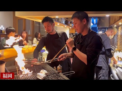Fukuoka) ¡Atún rojo a la parrilla Wara! ? Precioso arroz en cazuela de barro! ? Exquisita comida gourmet llena de atractivos menús que te harán pensar “¡Guau!” /Innovador restaurante de comida soul en Fukuoka