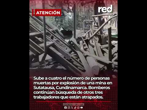 Continúa operativo de rescate en mina de Sutatausa tras emergencia en Cundinamarca
