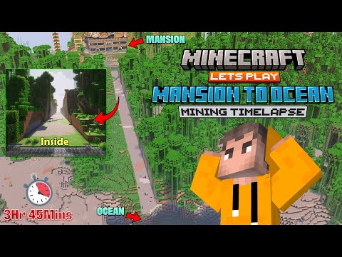 Mansion To Ocean | Minecraft Lets Play