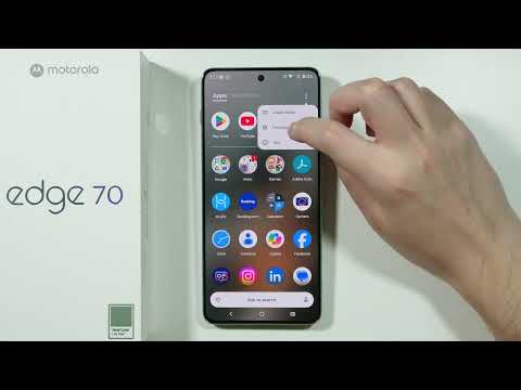 Motorola Edge 70: How to Turn ON/OFF App Suggestions in App Drawer