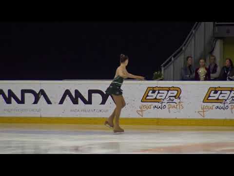 2017 Santa Claus Cup: Emma WALKER(RSA) - FS BASIC NOVICE A1 GIRLS, Free skating
