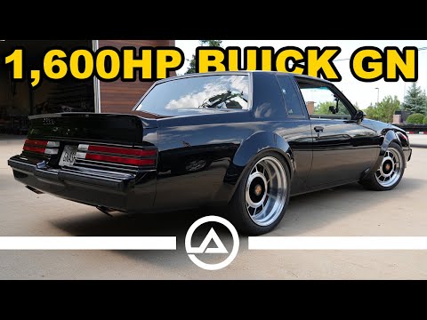 1600 hp Twin Turbo Buick Grand National Custom Built by Roadster Shop
