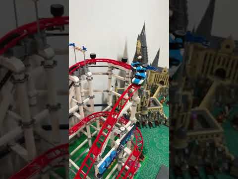 How The LEGO 10261 Roller Coaster Runs!