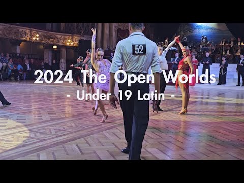 Kyrylo Zhurenko & Yevanhelina Linnik  |  2024 The Open Worlds  U19 Latin  |  Paso Doble