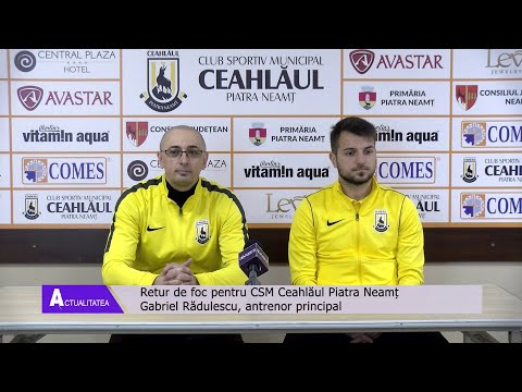 ”Retur de foc” pentru CSM Ceahlăul Piatra Neamț