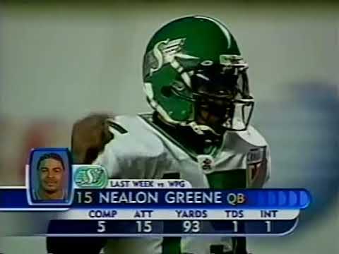 November 9, 2003 - CFL - West Final - Saskatchewan Roughriders @ Edmonton Eskimos