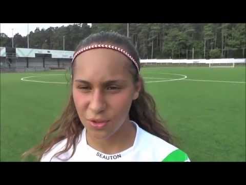 Anaïs Bey-Temsamani (Belgium U17 & OH Leuven) na OH Leuven - België U17 op 14.08.2016