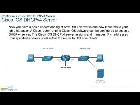 CCNA 7 SRWE Switching, Routing and Wireless Essentials- Module 7 DHCPv4 part 1