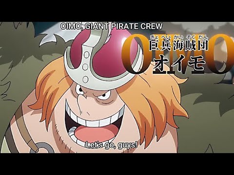 The giants Pirate Crew Arrive At Egghead-One piece episode 1141