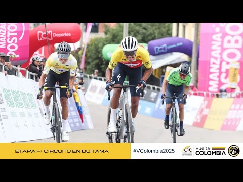 🎥 Resumen Etapa 4 – Vuelta a Colombia 2025 - 75 años | Circuito en Duitama