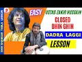 Learn Zakir Hussain Closed Dhin Ghin Easy Dadra Laggi | Shiv Shankar Tabla |Lesson