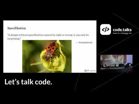 Testen ist heute, morgen sind Formale Methoden - Michael Sperber | code.talks 2025