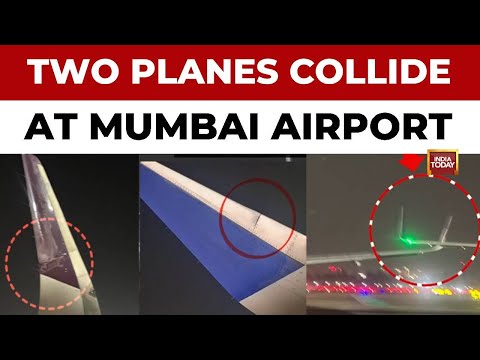 Air India And Aircrafts Collide At Mumbai Airport | All Passengers Safe, Disembarked After Parking