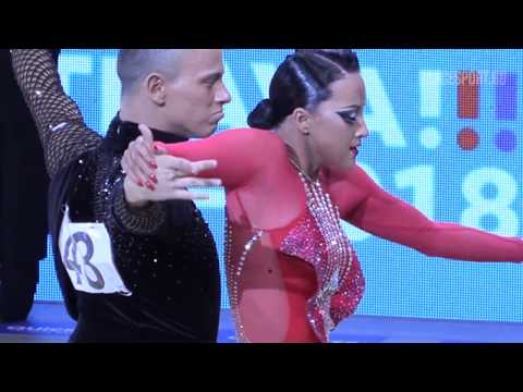 Artyom Liaskovsky - Ksenia Zaputriaeva ISR | Rumba | WDSF World Championship L 2018 | DanceSport.Ru