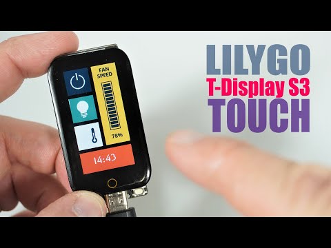 LilyGo T-Display TOUCH- free examples