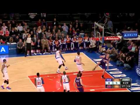 Dragic / Plumlee failed alley-oop attempt - 2014.01.13