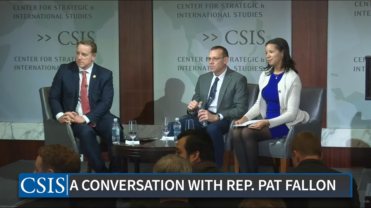Implementing a U.S. Cyber Force: A Conversation with Representative Pat Fallon