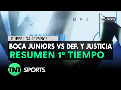 Resumen Primer Tiempo: Boca Juniors vs Def. y Justicia | Fecha 22 - Superliga Argentina 2017/2018