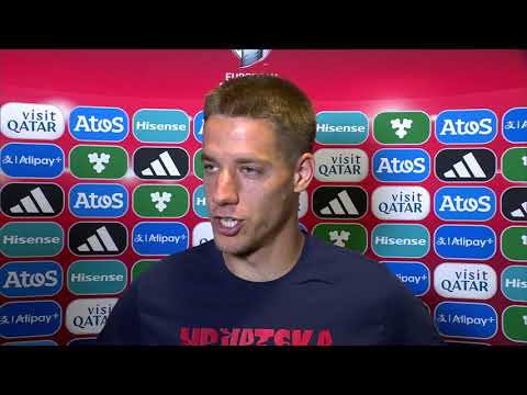 Mario Pašalić after the match against Gibraltar
