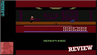 Xenophobe - on the Atari 2600 - with Commentary !!