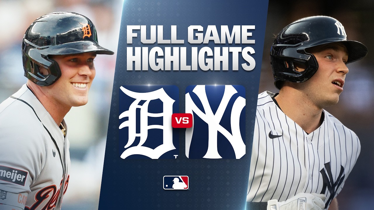 7월1일 디트로이트 뉴욕양키스 MLB 하이라이트