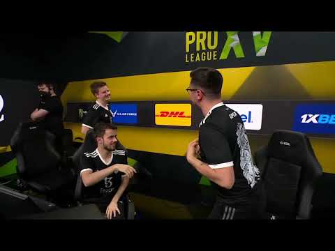 Vitality winning moment celebrations VS Outsiders | ESL Pro League