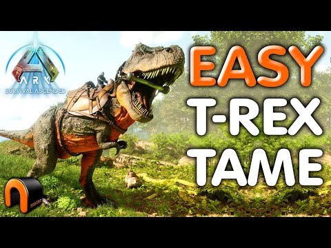 ARK REX TAMING & REX TRAPS Ark Survival Ascended