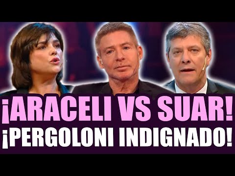 Araceli Gonzalez publicly shamed Adrian Suar! Mario Pergolini was outraged!