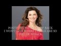 Shania Twain -  Black Eyes Blue Tears (with lyrics)