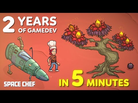 2 Years of Game Dev in 5 Minutes - Space Chef