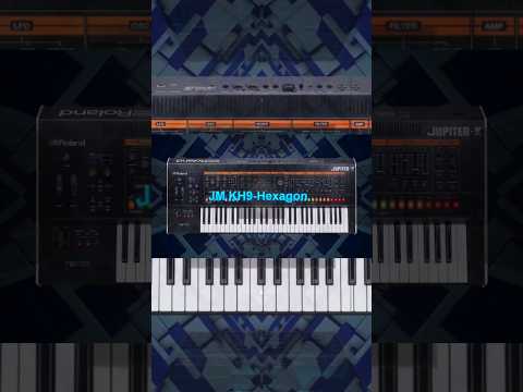 JM KH9-Hexagon tone from JM Analog Textures sounds  #rolandjupiterx #sounddesign #rolandjupiter