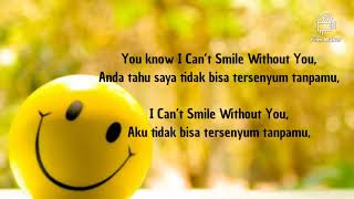 Download lagu Can't Smile Without You - Barry Manilow (lirik & terjemahan) song lyrics mp3