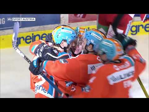 EBEL, 44. Runde: Black Wings Linz - EC KAC 3:0