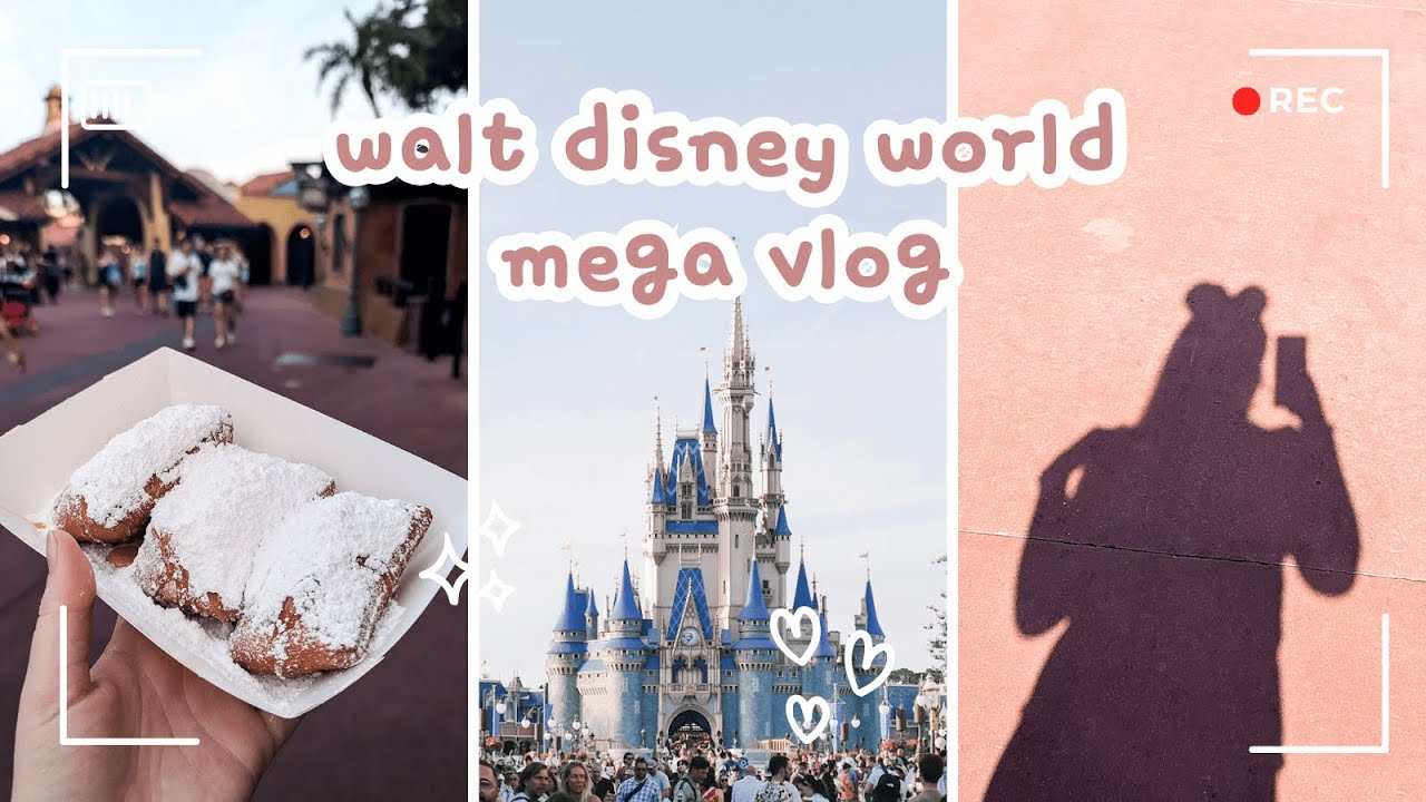Walt Disney World Orlando Mega Vlog 2025 ✨🐭 4 Days Solo at Magic Kingdom, EPCOT & Animal Kingdom