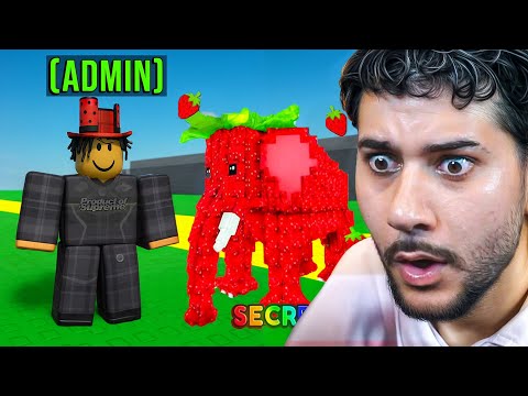 The Admin Visits My Server in Steal A Brainrot!