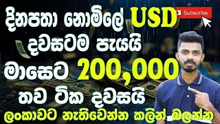 How to Make Money Free | නොමිලේ සල්ලි දෙන සුපිරි සයිට් එක| Earn Money Online | go get funding.com