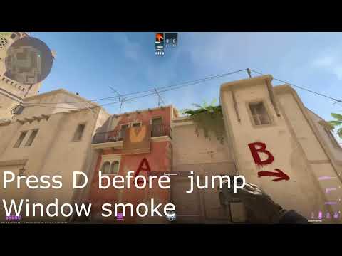 CS2 Mirage Smoke