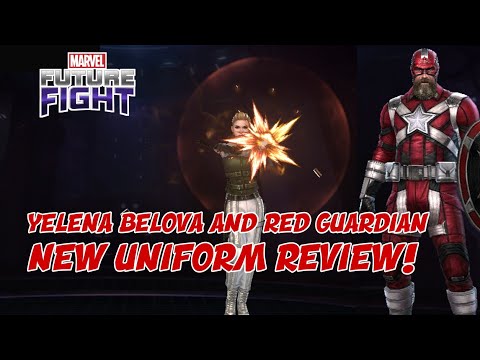 Red Guardian and Yelena Belova New Uniform Apk Preview - Marvel future fight (mff)