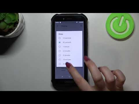 How to Change Screen Timeout in DOOGEE S40 – Display Settings