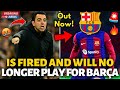 🚨URGENT! OUT NOW! IS FIRED AND WILL NO LONGER PLAY FOR BARCELONA! BARCELONA NEWS TODAY!