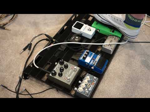 Dual delay, Running quarter note delay into dotted eighth delay